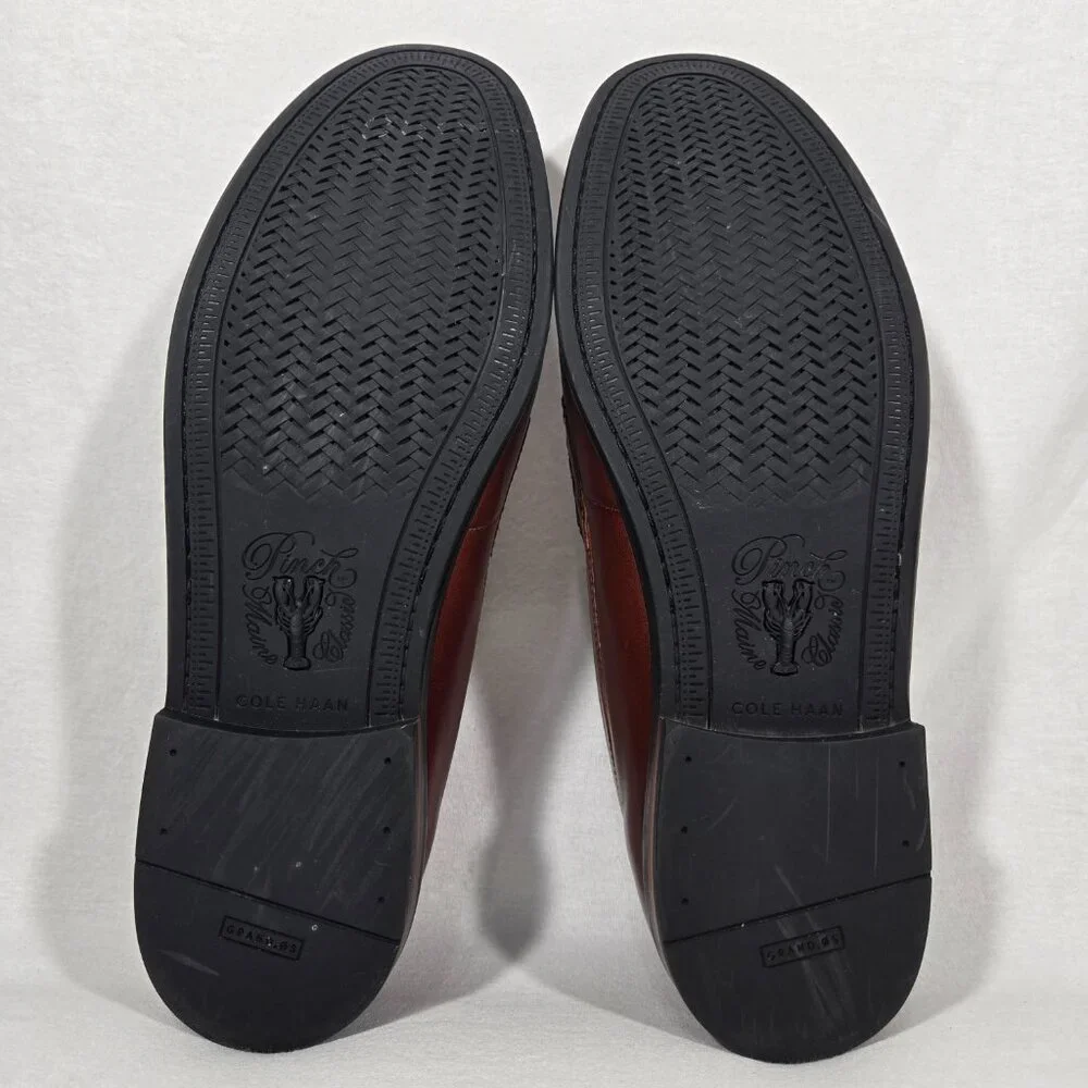 COLE HAAN American Iconic Heritage Classic Brown Penny Loafers Men's Size12 M. - Picture 17 of 17
